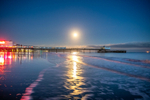 z3583 Sandown Pier, Moonrise
