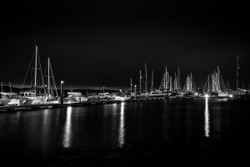 Lymington marina lights
