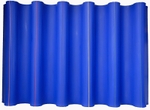 Goffered Blue 60in x 41in