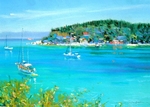 clear blue