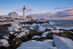 Winter Dusting - Portland Head Light