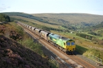 15.9.11 - 66522 4S11 Ferrybridge - Killoch, Rise Hill Tunnel, Garsdale