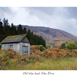 Old bike shed. Glen Etive, Scotland