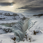 Milky sun, Gullfoss