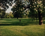 Man Walking in Park, London, 1997