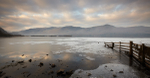 Frozen Derwentwater