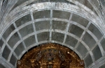 Sanctuary, coffered barrel vault