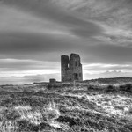 kincasslagh Martello Tower bw
