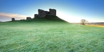 frosty dawn at Duffus Castle