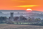 z3350 Sunrise over Godshill and Culver
