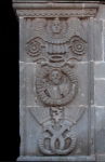 Façade portal, right pilaster