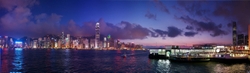 KMPAN-13 Hong Kong Island & Star Ferry from Kowloon waterfront - 2013