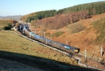 19.11.13 - 66426 4M44 Mossend - Daventry, Shap summit