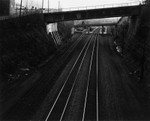 Mainline Railroad through Greensburg, Pennsylvania 1982