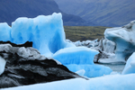 Icebergs in Jokulsarlon lagoon, Iceland