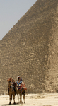 Horseman by the Pyramids