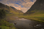 Loch Achriochtan, Glencoe, Highland, Scotland.