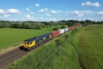 JL - 19.6.23 66701 4M46 S'oton WD - Trafford Park, Kings Sutton