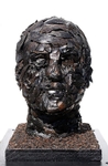 Bog oak head no. 2