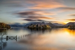 Sunset At Derwentwater
