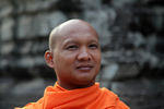 Cambodian Monk at Ankor Wat in Siem Reap