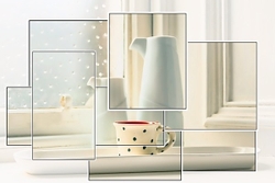 Decanters in Montage