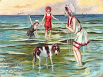Victorian Beach Scene 24