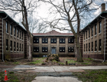 Ellis Island Immigrant Hospital | Blackened Windows