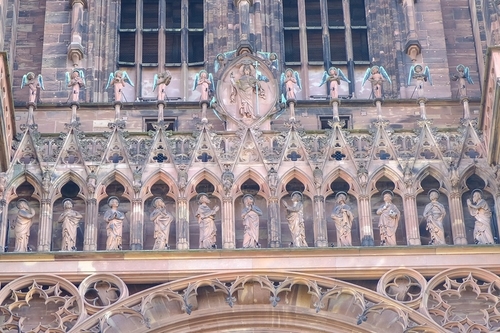 Angels Strasbourg Cathedral