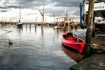 Red Canoe - Pinmill Suffolk