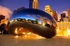 The Bean begining sunrise