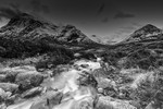 Views of Glencoe Pass Monocrome  6143172
