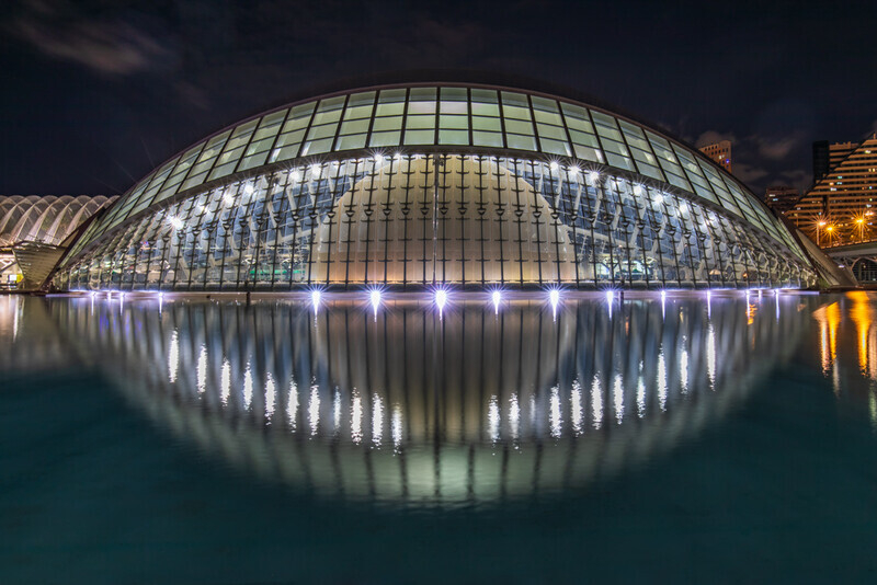 The Eye, L'Hemisferic, Valencia - Version 1