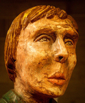 SEATED MAN IN GREEN detail