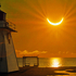 Partial Solar Eclipse Dixon Point NB - 03/29/25