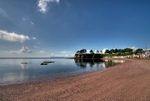 Early morning at Corbyn Head Beach