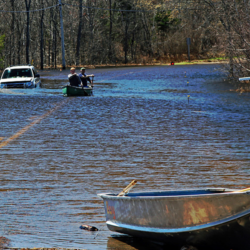 Spring Flood 2018 New Brunswick Canada