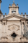 San Gregorio, façade, second tier & gable finial