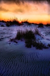 sunset on Dauphine island