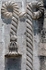 Façade detail, Franciscan cord (left)