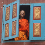 Buddhist Monk, Siem Reap, Cambodia