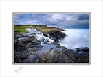 2014-150C Dunseverick Coastal waterfall