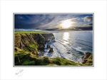 2015-002C Sunset at the White rocks Portrush