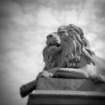 Lion Sculpture, Salts Mill