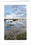 A5 Greeting Card of Morston at High Tide