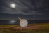 Moonlight at the Southern Cross Monument, Portmarnock Beach