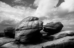The kissing stones on Bleaklow