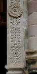 SS Pedro & Pablo, façade portal, right pilaster relief
