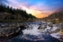 Sunset over the River Orchy