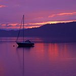 Pastel Sunset Kennebecasis Bay Rothesay New Brunswick Canada